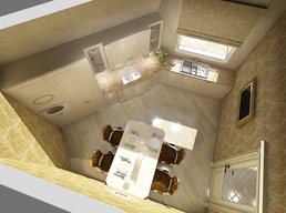 Квартира 98 кв.м в ЖК «Ривьера» (дизайн-проект)
